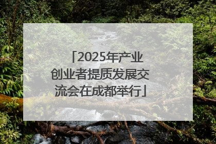 2025年产业创业者提质发展交流会在成都举行